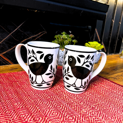Chidiya Printed Ceramic Coffee Mug