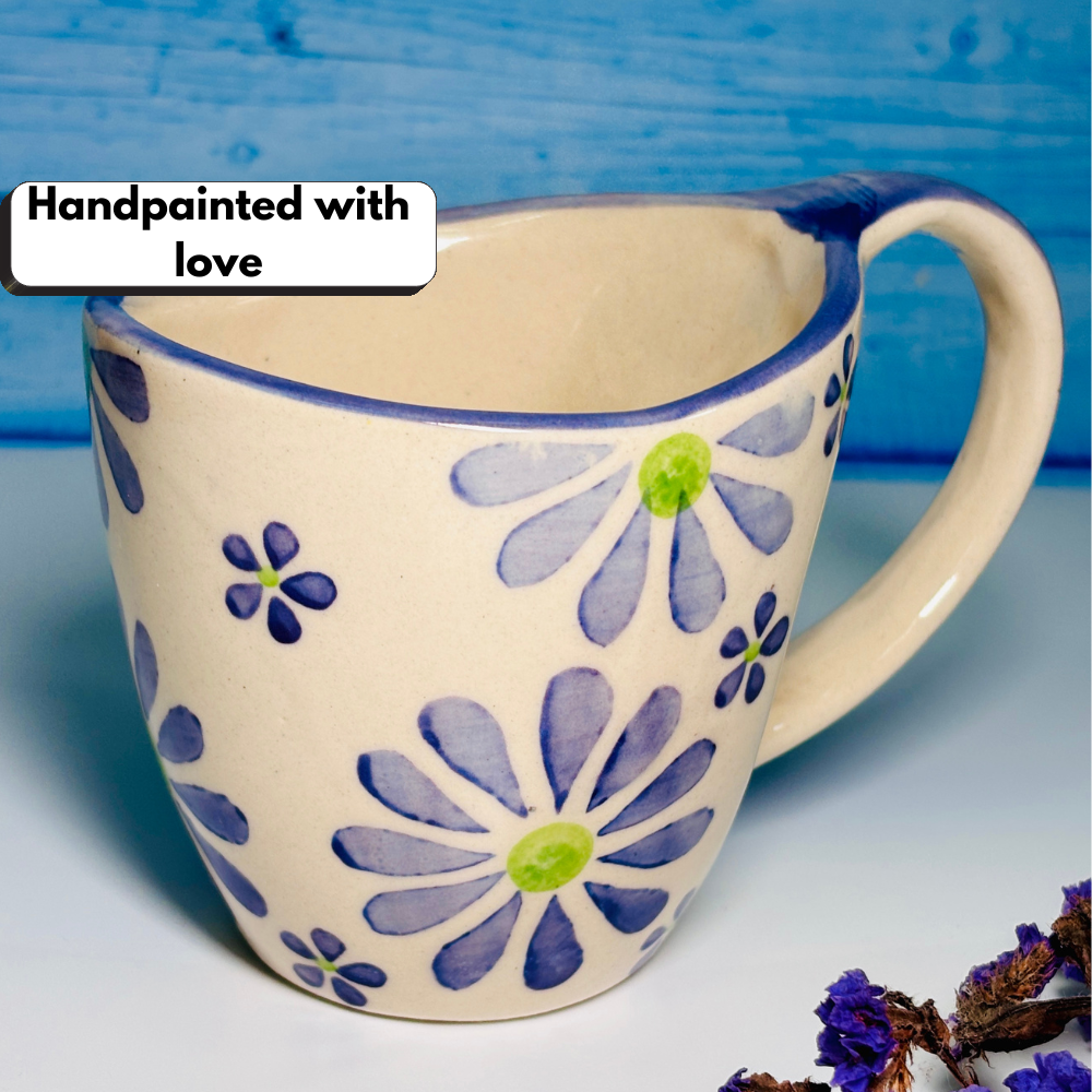 Elm floral Coffee Mug Set of 2