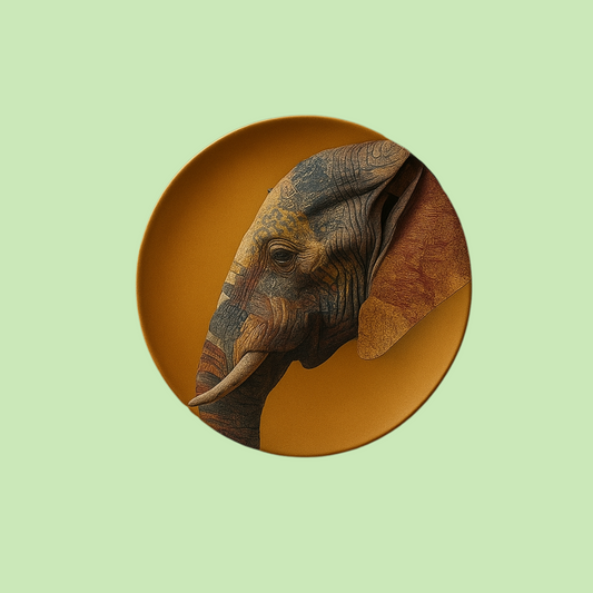 Gajraj Ceramic Wall plate