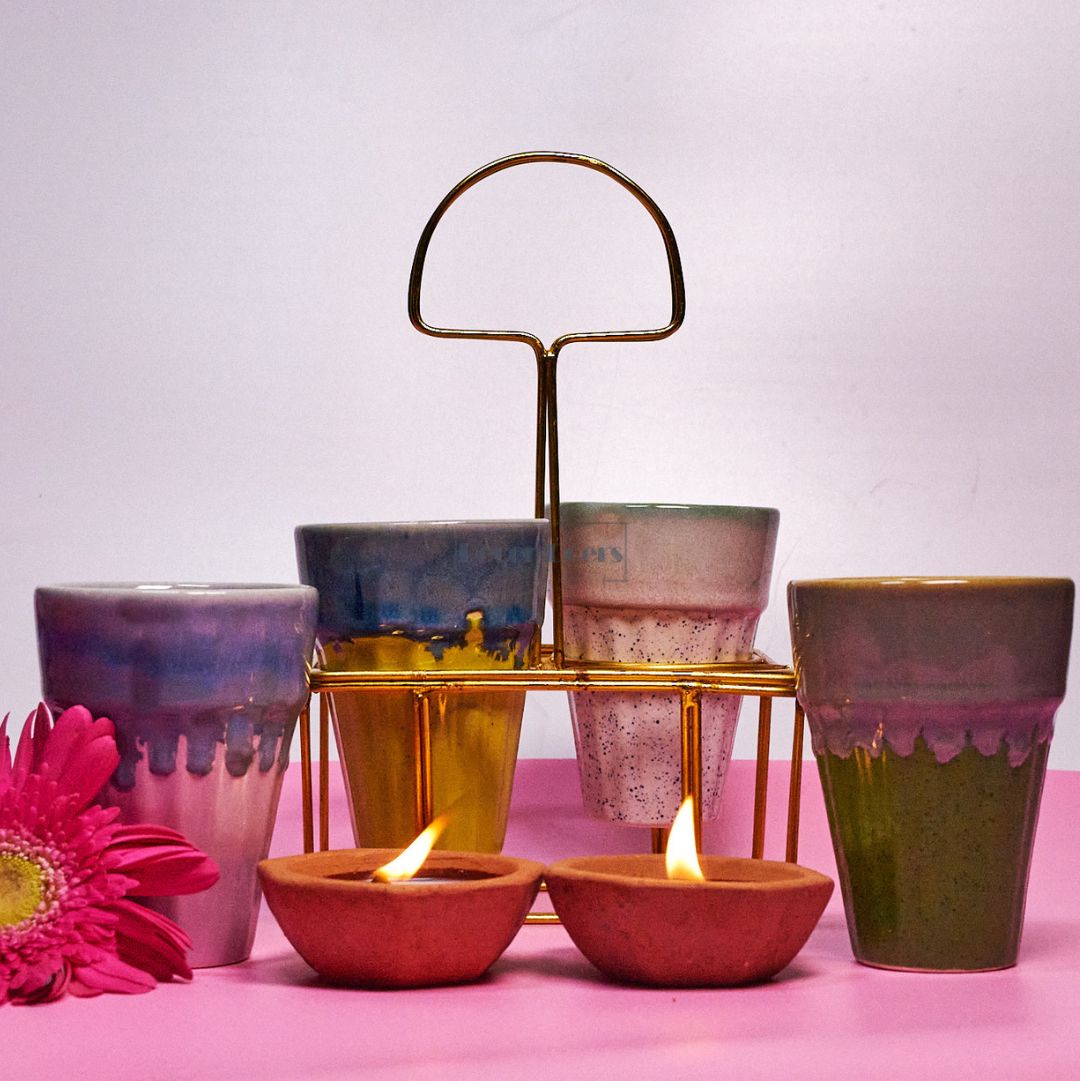 Mehfil-e-Chai Set of 4 | Premium Diwali Gift Hamper for Corporate