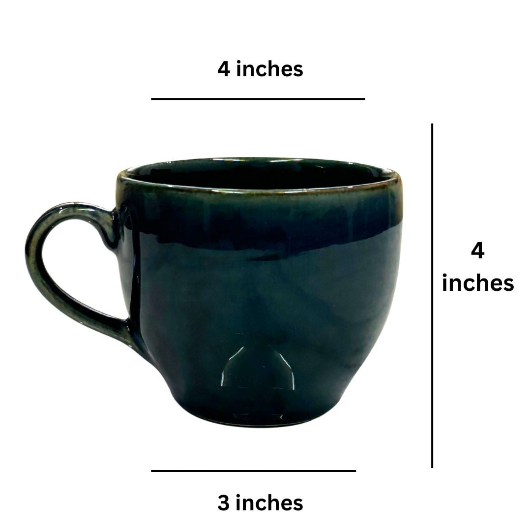 Jumbo Blue Large Mug – Elegant Large Mug for Tea & Coffee Lovers