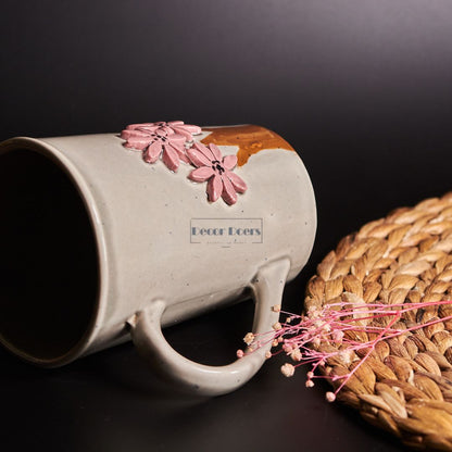 Coffee Addict Large Ceramic Mug – Perfect for Daily Brews