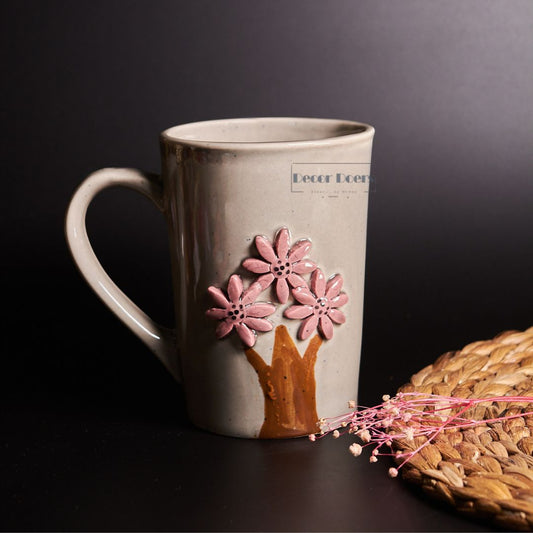 Coffee Addict Large Ceramic Mug – Perfect for Daily Brews