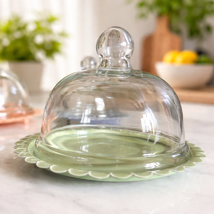 Solace Cake Cloche 6 Inch - Artistically Pretty