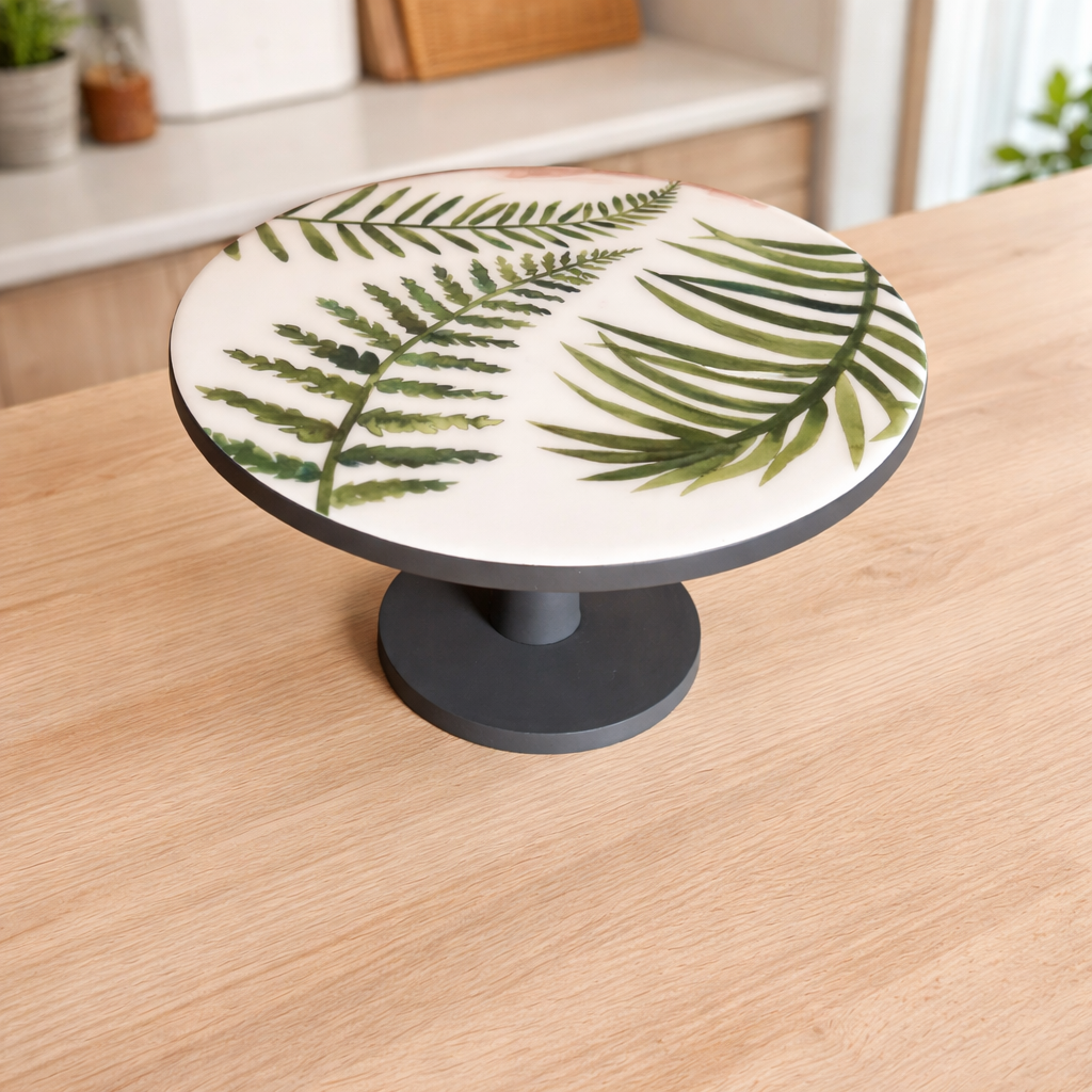 Gulmohar Cast Iron Cake Stand – Elegant Cake Display Stand