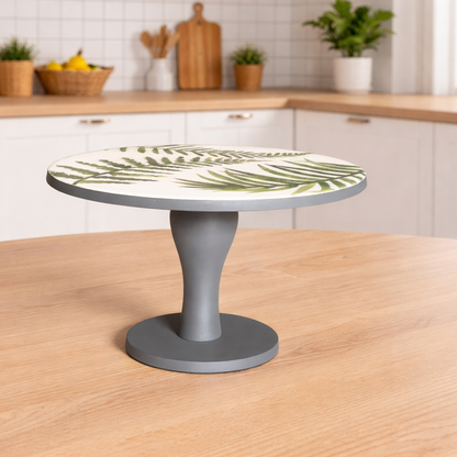 Gulmohar Cast Iron Cake Stand – Elegant Cake Display Stand