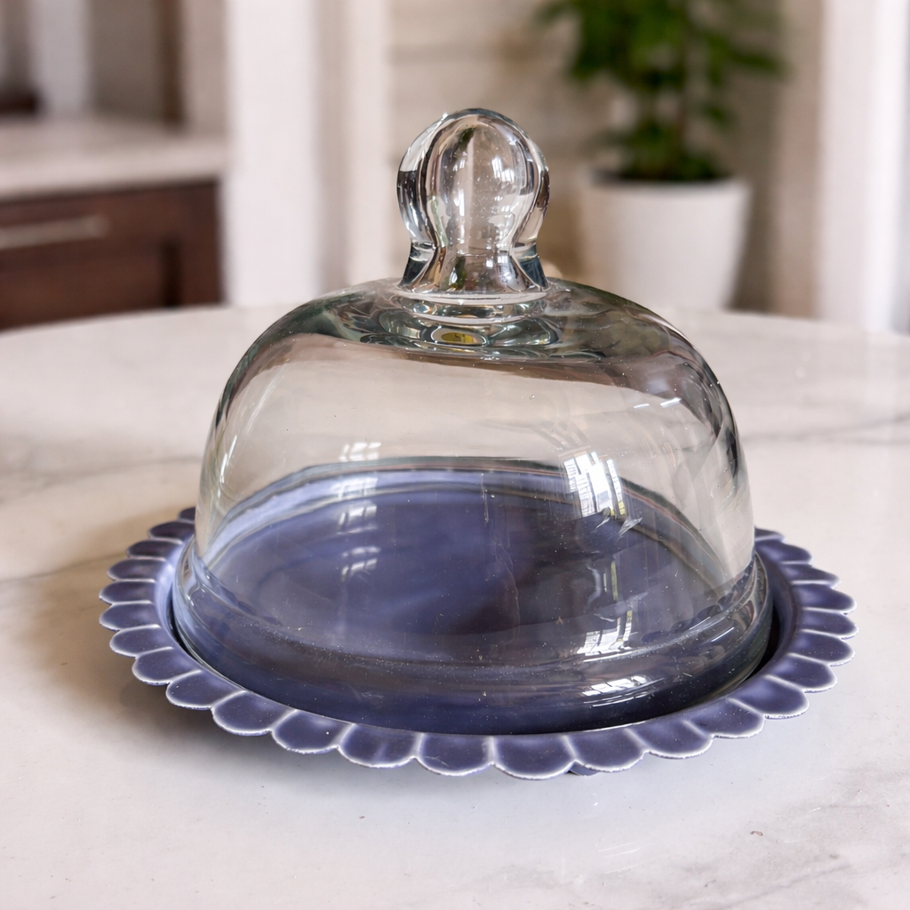 Solace Cake Cloche 6 Inch - Artistically Pretty
