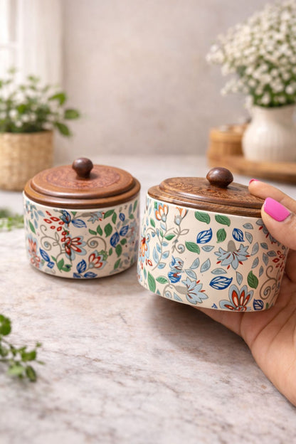Florista Airtight Jars Set of 2