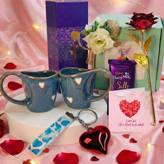 Luxe Hearts Valentine Gift Hamper