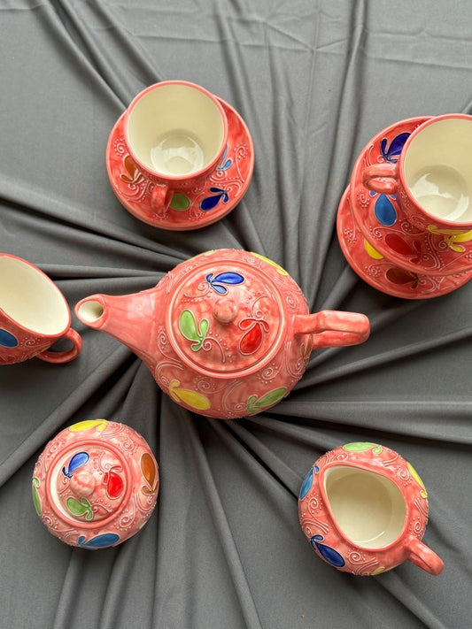 Radiant Garden Tea Set