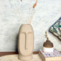 Duke Long Ceramic Face Vase – Handcrafted Décor