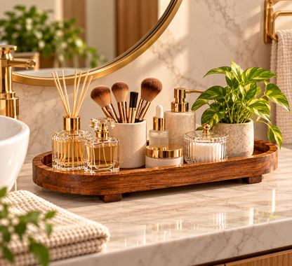 Timber Luxe Large Serving Tray