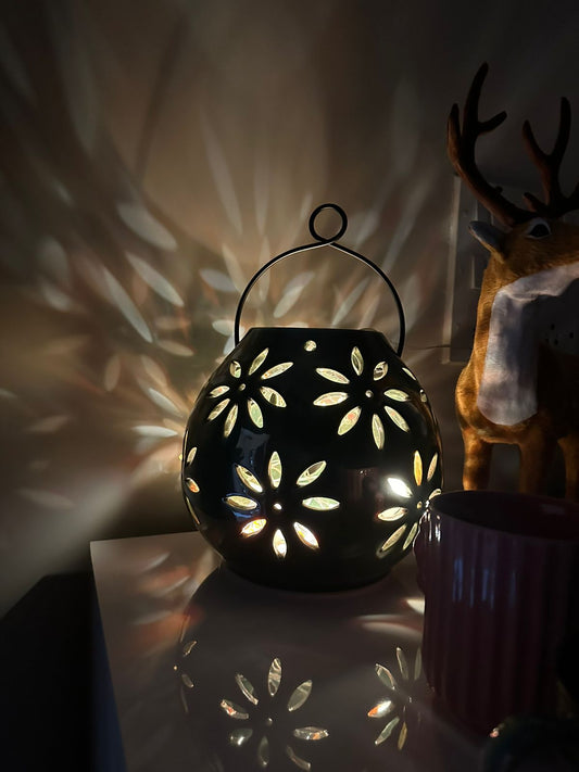 Enchanted Glow Ceramic Lantern