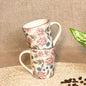 Pink White Ceramic Mug 1