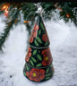 Floral Green Christmas Tree