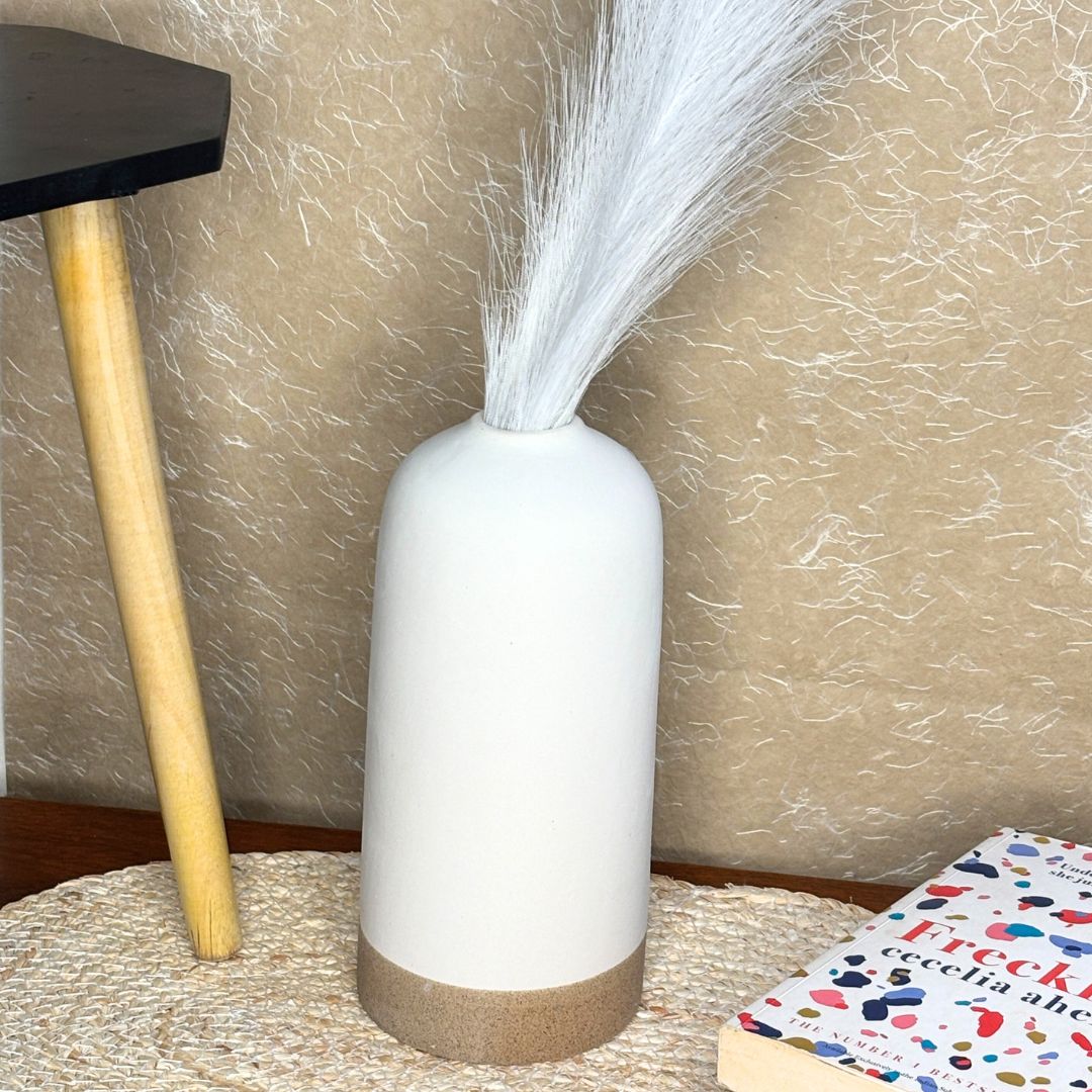 Calm Shore White Vase Set of 2