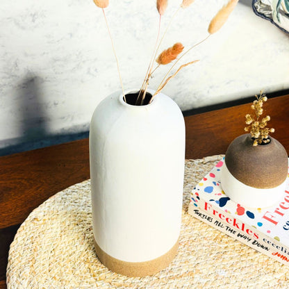 Calm Shore White Vase Set of 2