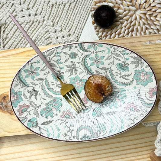 Vintage Bloom Platter