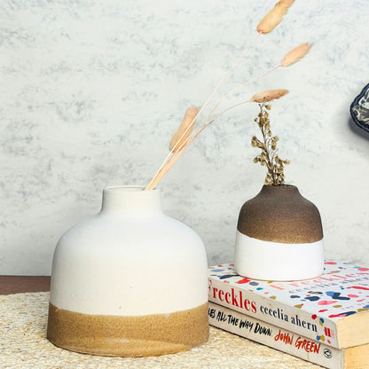The Earth & Ivory Vase