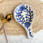 Essentials - Flora white Spoon Rest
