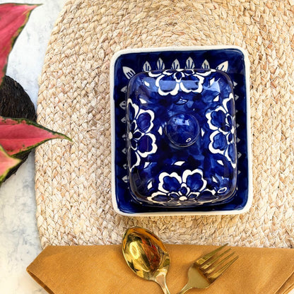 Utterly Handpainted Butter Dish