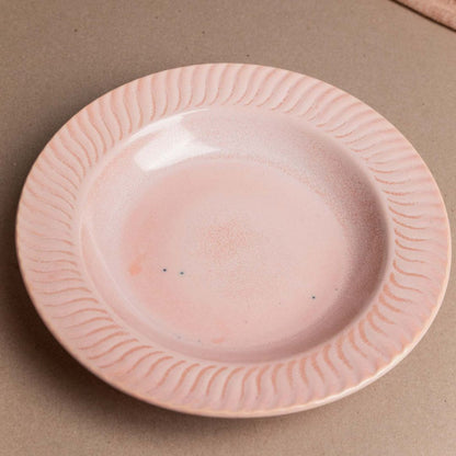 Bliss Pink Pasta Plate