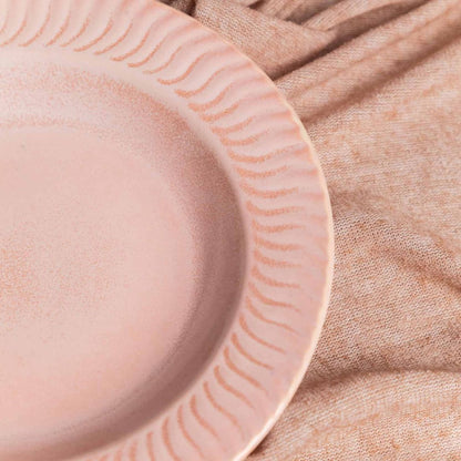 Bliss Pink Pasta Plate