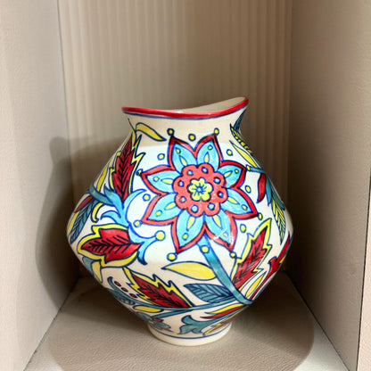 Inayat Mughal Handprinted Vase