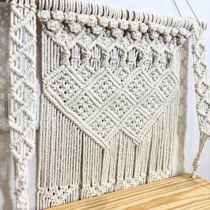 Boho charm double plank Wall Hanging - Trending