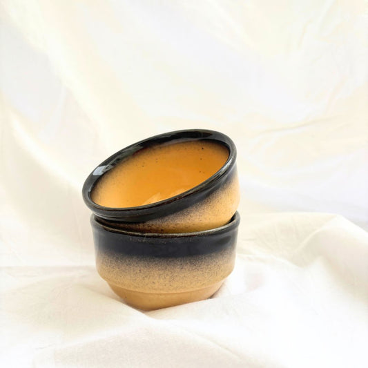 Twilight Ombre Ceramic Bowls