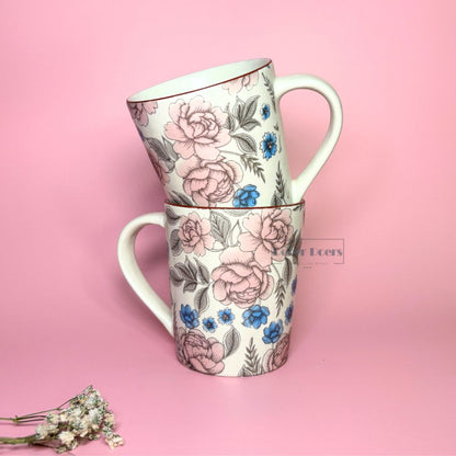 Decal Pink Ceramic Mug
