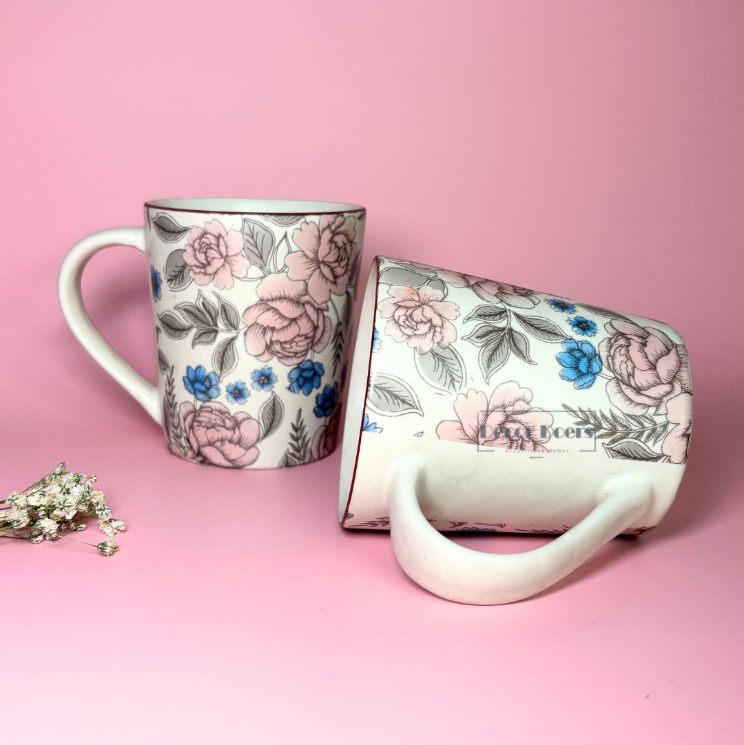Decal Pink Ceramic Mug