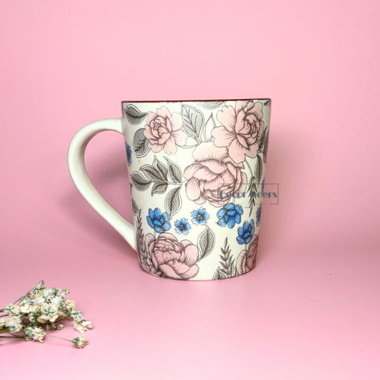 Decal Pink Ceramic Mug