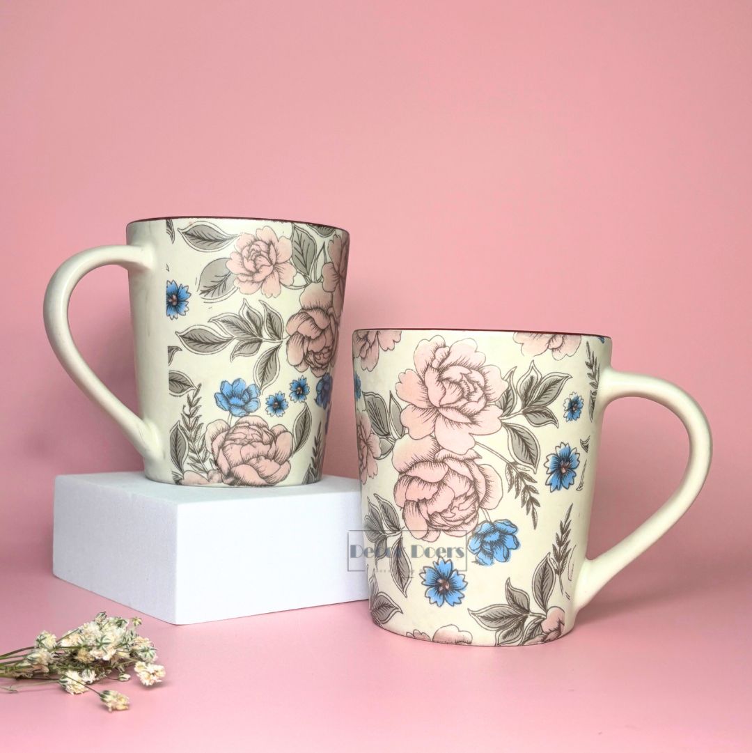 Decal Pink Ceramic Mug