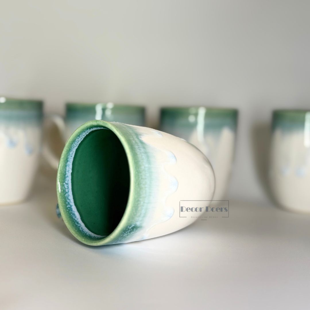 Vanila Sip Tea Cup Set of 6 – Modern, Durable & Premium