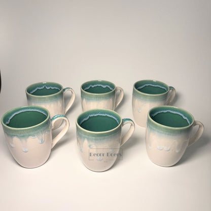 Vanila Sip Tea Cup Set of 6 – Modern, Durable & Premium