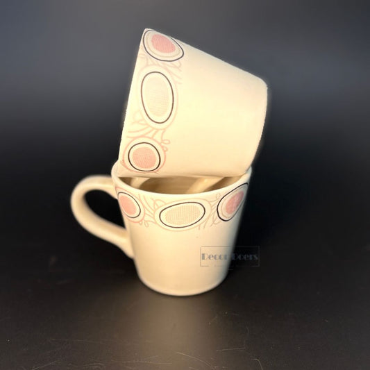 Designer Ivory Sip Tea Cup Set of 2 – Classic & Modern Style