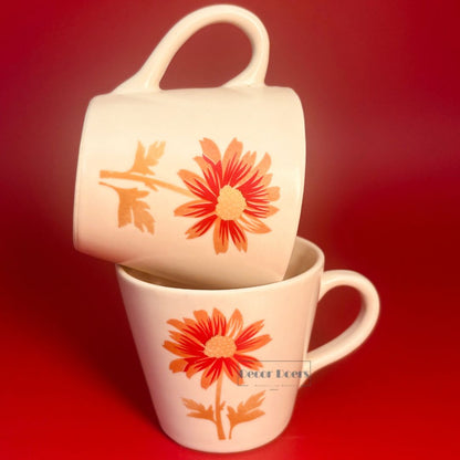 Bougain Bliss Tea Cup Set of 2 – Sleek & Stylish Design