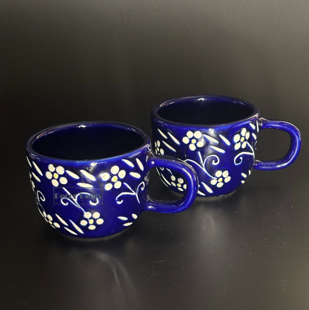 Premium Blue Heaven Coffee Mug Set of 2 – Modern & Durable