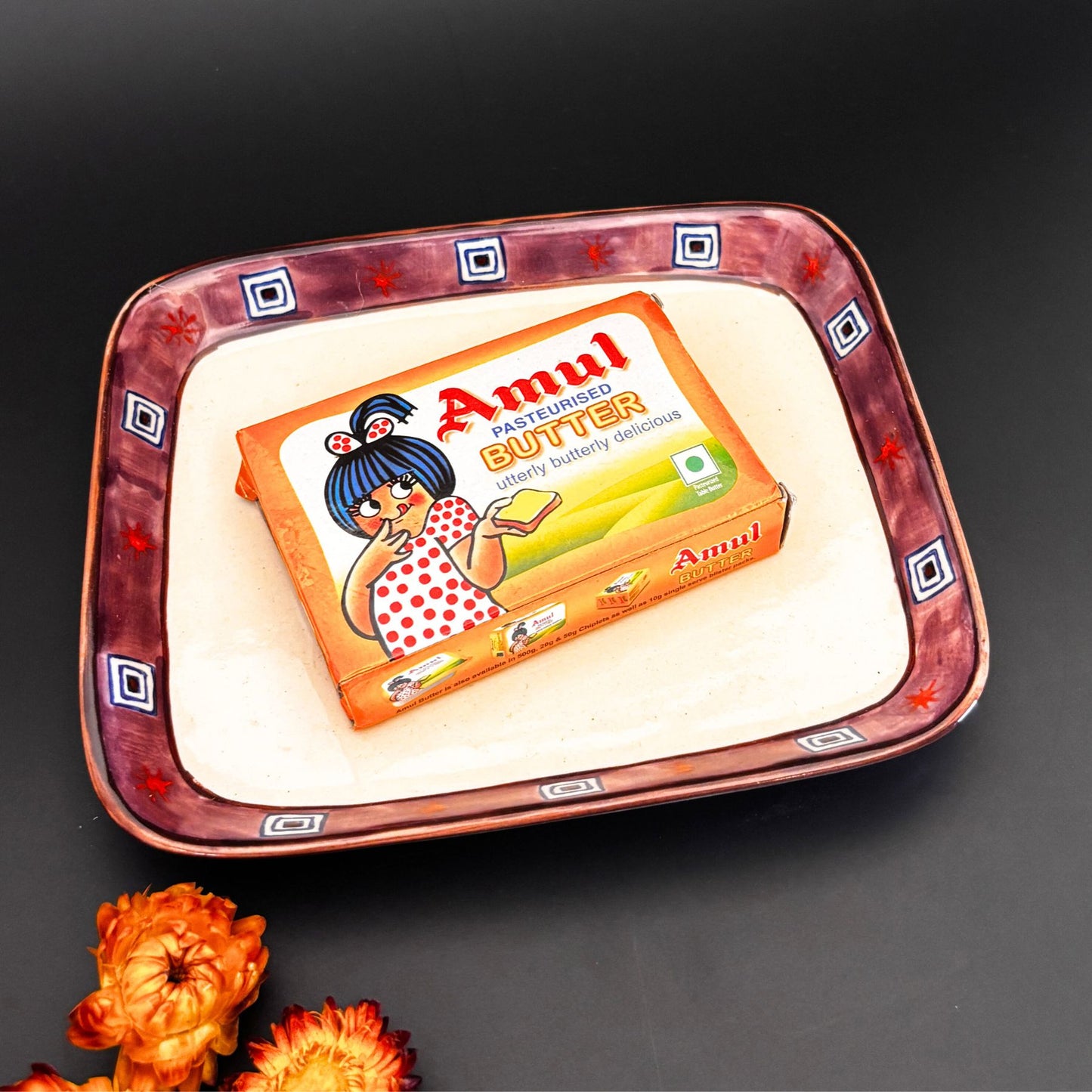 Terra Butter Dish | Handcrafted Ceramic Butter Dish for Modern Kitchens