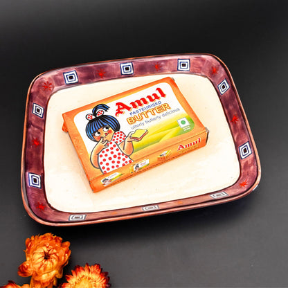 Terra Butter Dish | Handcrafted Ceramic Butter Dish for Modern Kitchens