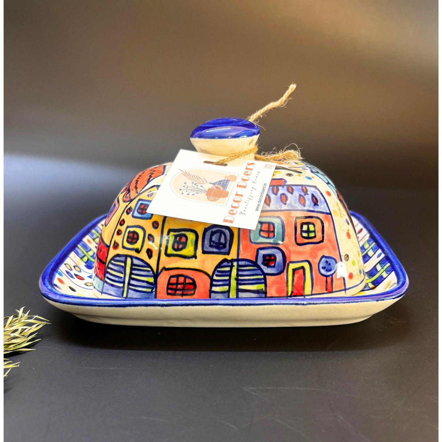 Melted Moments Butter Dish | Handcrafted Ceramic Butter Dish