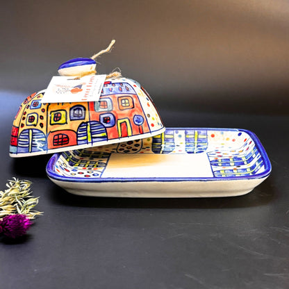 Melted Moments Butter Dish | Handcrafted Ceramic Butter Dish