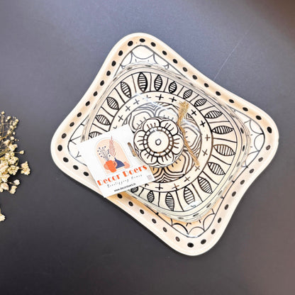 Mozarella Butter Dish - Handcrafted Ceramic Butter Dish with Lid