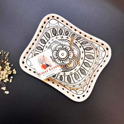 Mozarella Butter Dish - Handcrafted Ceramic Butter Dish with Lid