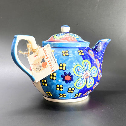 Glaze me pretty ceramic tea pot