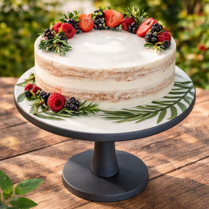 Gulmohar Cast Iron Cake Stand – Elegant Cake Display Stand