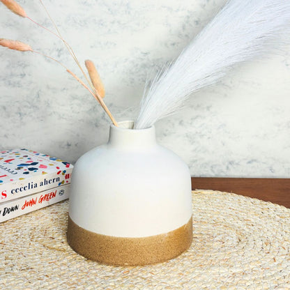 The Earth & Ivory Vase