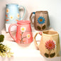 Blush to Bold Coffee Mug Set of 4