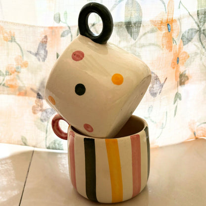 Dot N Line Mug Set of 2